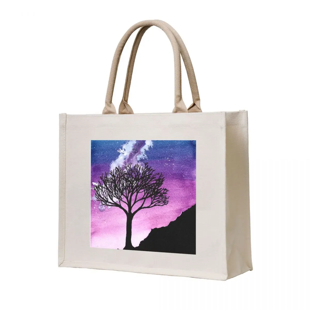 

Tear in the Fabric of Space Tote Bag Canvas shoulder bag tote bags men hand bag