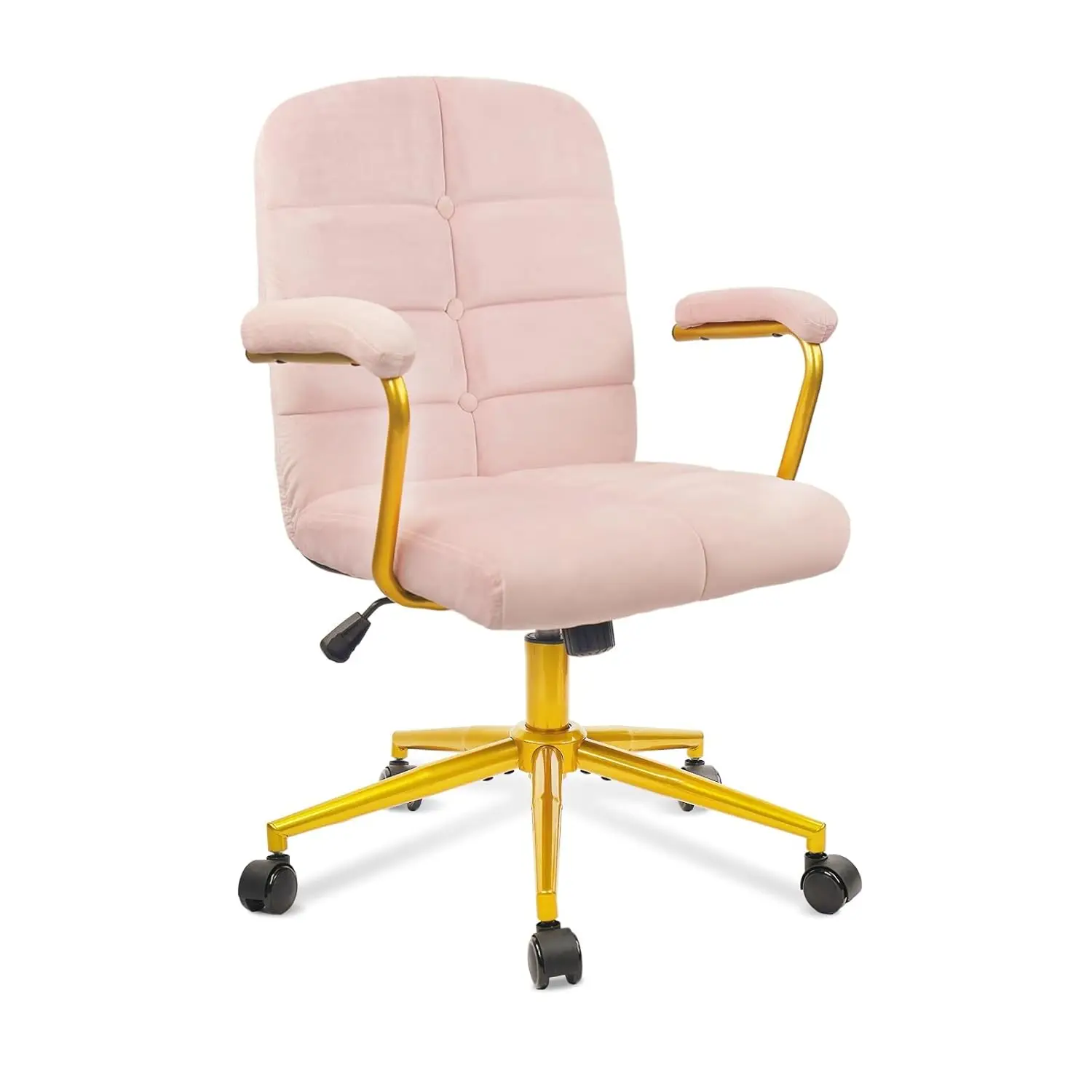 

Бархатное офисное кресло с подлокотниками и колесиками, современные мягкие туалетные столики с золотой основой, регулируемый по высоте поворотный дом