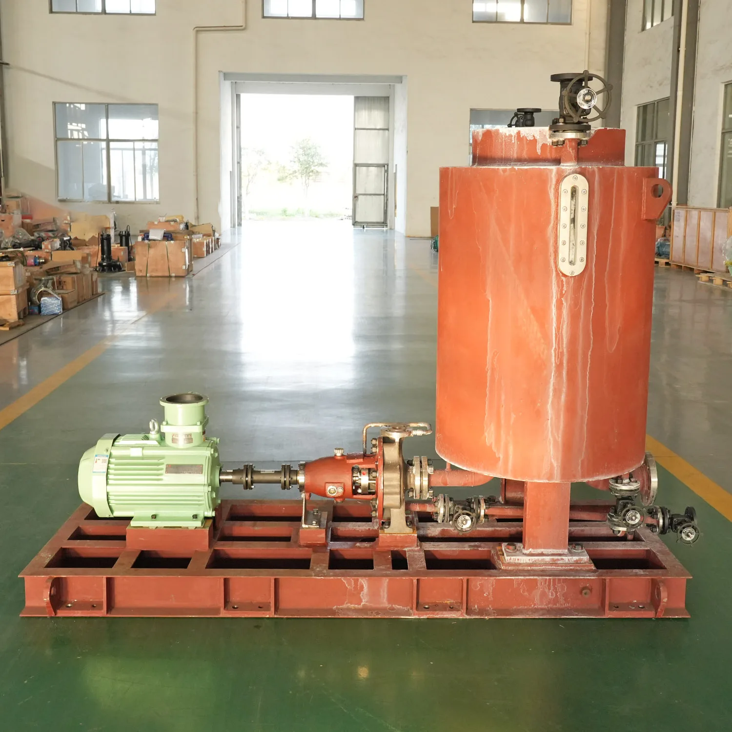 Pompa Air Sentrifugal Multistage Industri Tekanan Rendah Self-Priming Horizontal