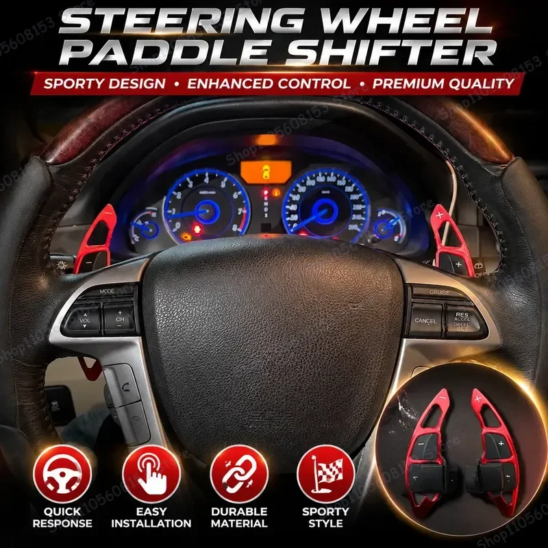 For CGB Honda 9th Gen Civic Borui Steering Wheel Shift Paddle for Automotive Aftermarket Upgrade Compatible with Racing