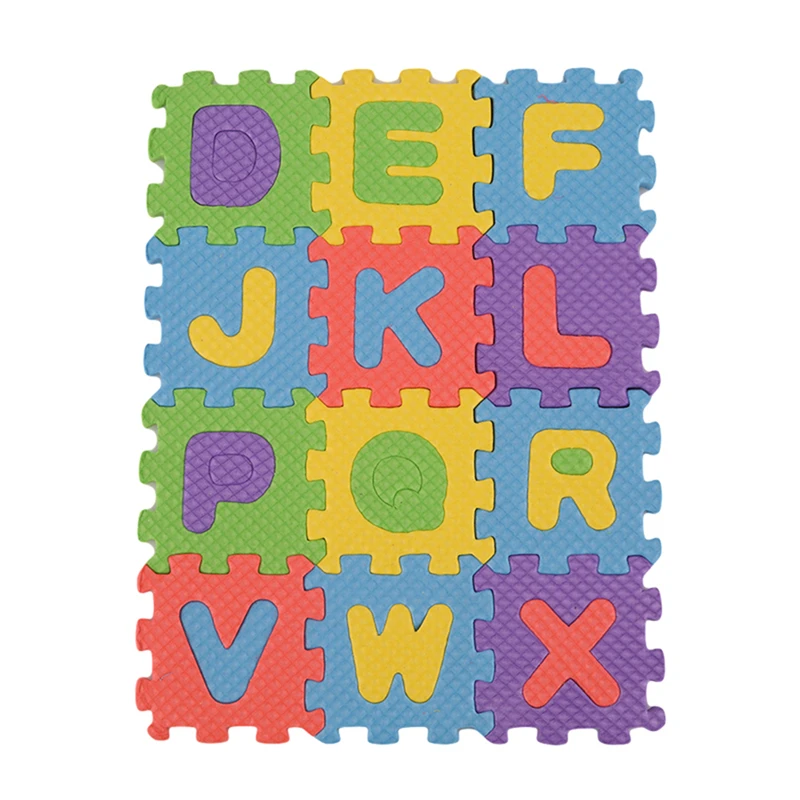 Baby Child Number Alphabet Mats 3D Puzzle Foam Maths Educational Toy Gift Soft Mat Puzzles Early Educational Toys For Children