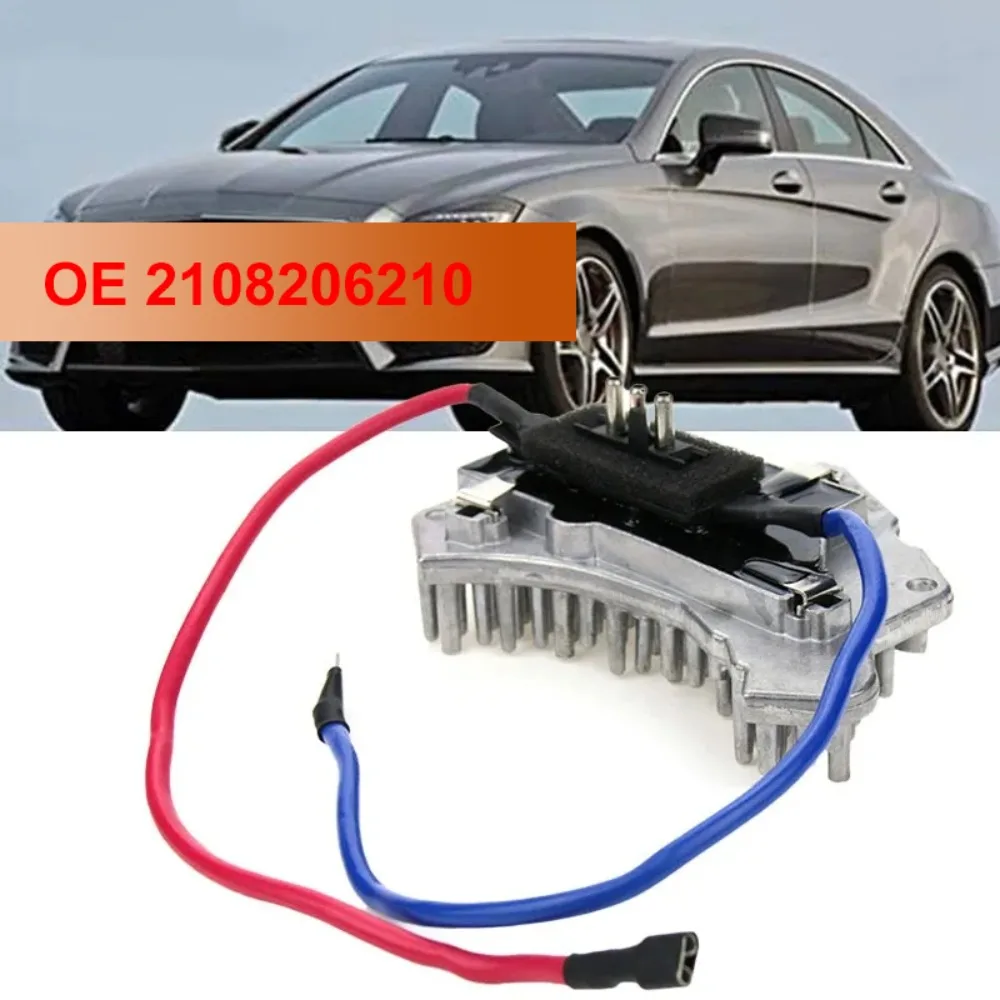 Fan Blower Motor Resistor Regulator 5096842AA A2108206210 AC Heater Blower Resistor Metal Plastic for Mercedes C Class CLK E SLK