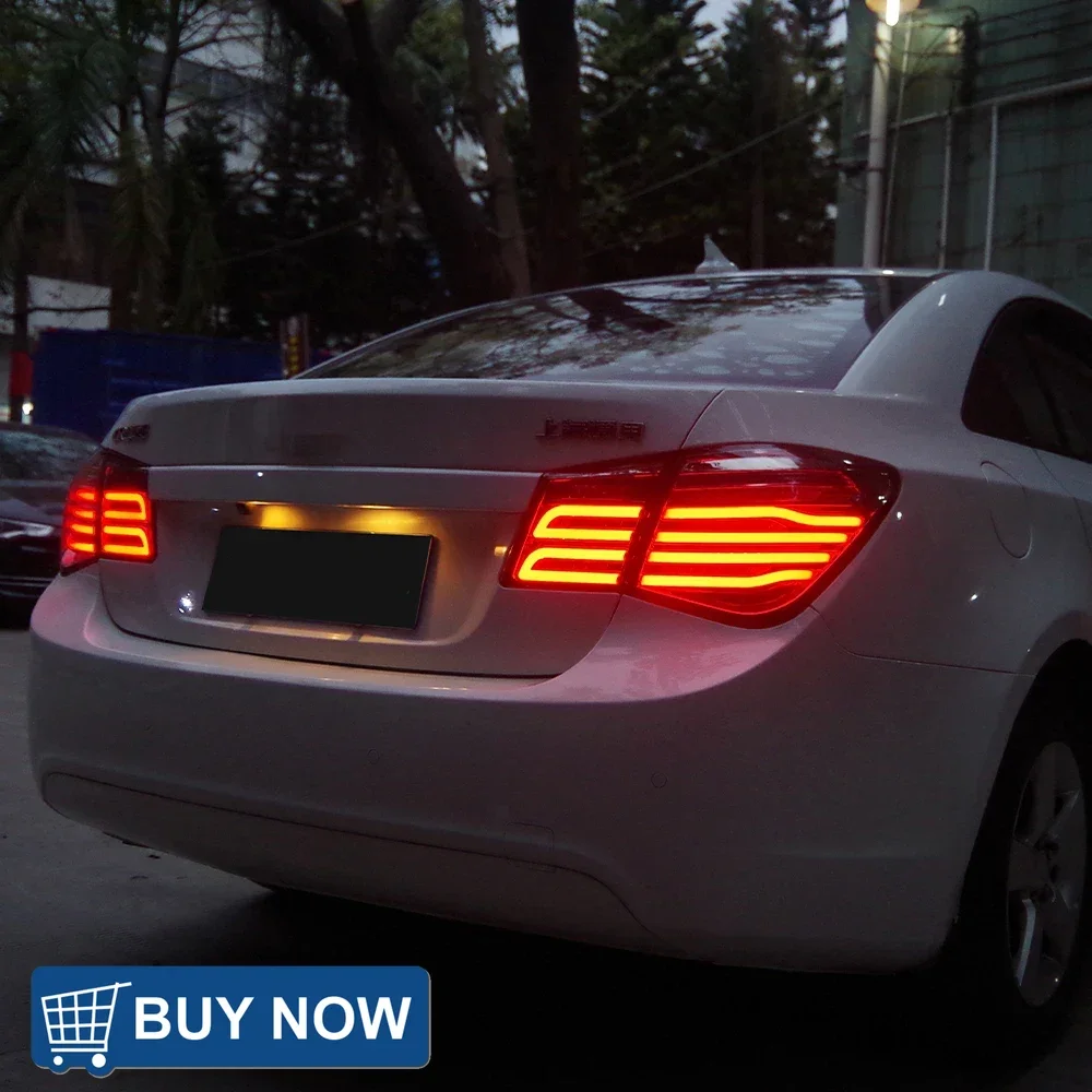 

For Chevrolet Cruze 2009-2014 Auto Rear Back Lamps Assembly Upgrade Plug and Play LED Highlight Blink Car Taillights Accessories