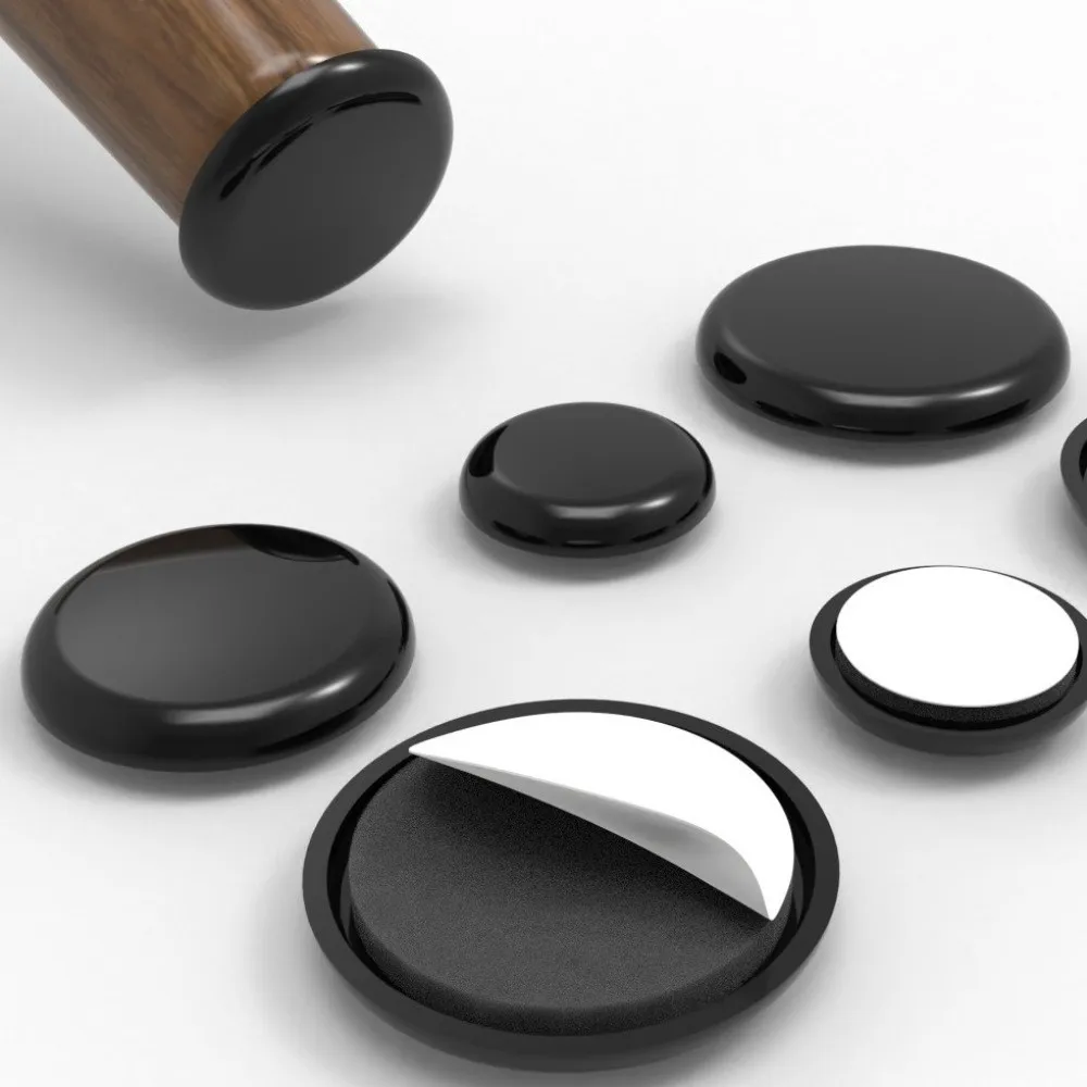 12 szt./zestaw Samoprzylepne podkładki ślizgowe pod meble, odporne na ścieranie, redukujące hałas, ślizgacze pod nogi mebli, ułatwiające przesuwanie, zapobiegające zarysowaniom