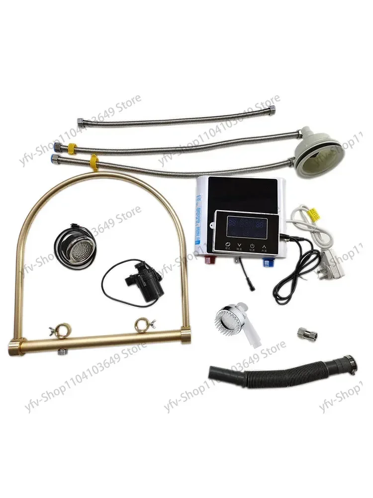 

Water Circulation Head Massager Constant Temperature Water Circulation Carbonated Spring Headband Constant Temperature