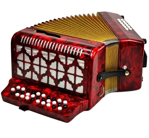 

31-Key 12-Bass Diatonic Accordion Professional B/C System Bayan Entry Level Wood Accordion