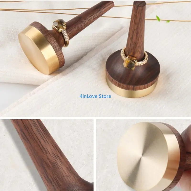 T4MD Ring Stand Jewelry Display Holder Showcase Display Drawer Ring Storage