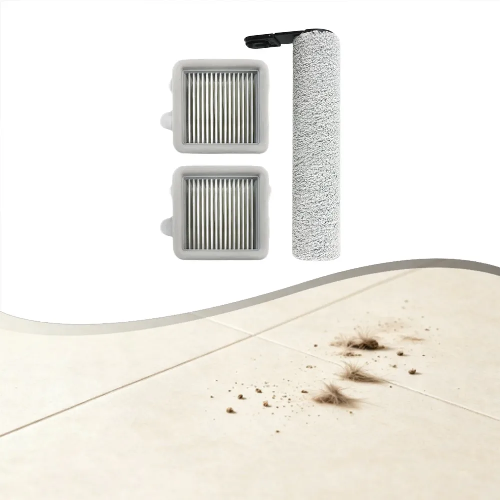 Floor Roller Brush Scrubber Dual-layer Filter Accessories For Roborock A30/A30 Pro/A30Pro For Combo Series Vacuum Cleaner Kit