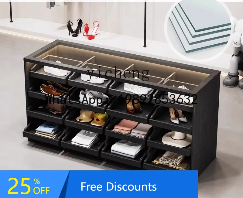 

AA solid wood Nakajima platform display cabinet Nakajima table flowing water cabinet display ornament booth