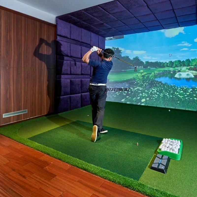 

Wholesale Standard Nylon Turf Golf Range Mat Hitting Mat for Driving Range Backyard Screen Simulator Tee Insert