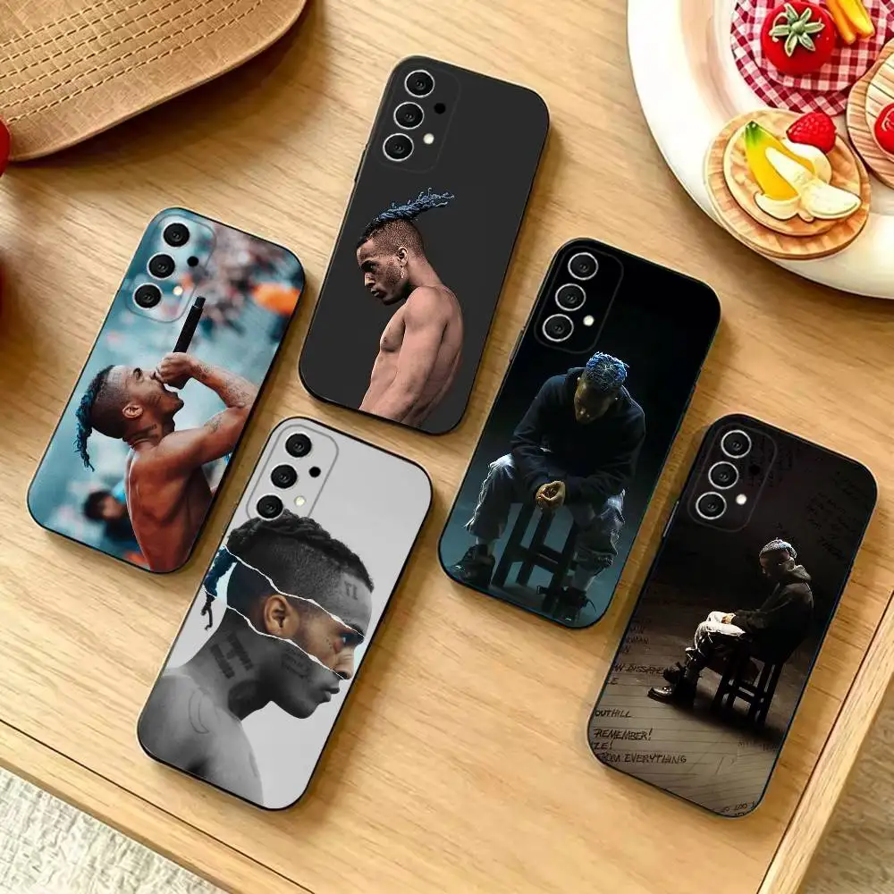 X-XXXTentacionS Rapper Phone Case For Samsung S26,S25,S24,S21,S22,S23,S30,Ultra,S20,Plus,Fe,Lite,5G Black fashion Cover