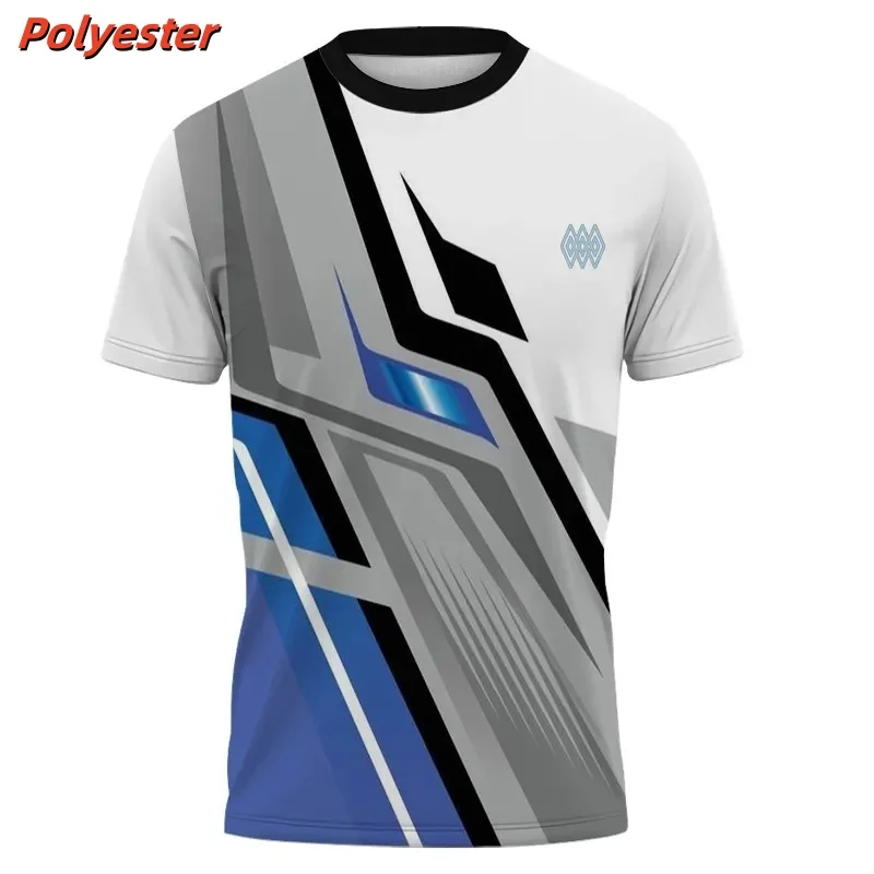 

Мужская футболка в красочную полоску с 3D принтом, футболки с геометрическим узором, летние повседневные свободные футболки с круглым вырезом и короткими рукавами