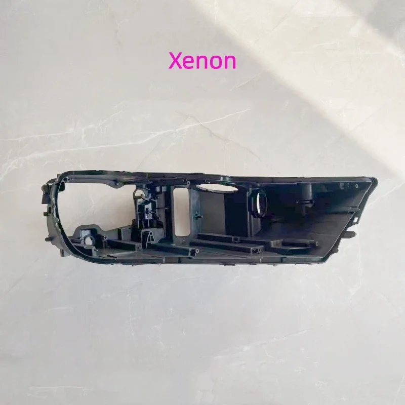 For AUDI Q7 2016 2017 2018 2019 Headlamp Base Headlight Rear Shell Replace Headlight House Black rear shell