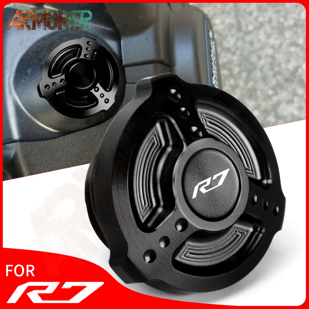 For YAMAHA YZFR7 YZF R7 YZF-R7 2022 Motorcycle M27*3 CNC Aluminum Engine Oil Cap Bolt Fuel Filler Cap Accessories