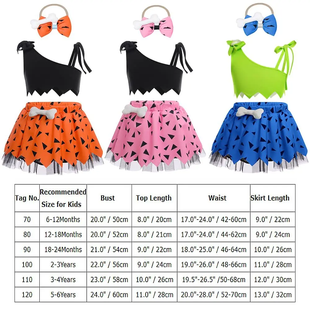 Baby Halloween Dog Bone Dress with Bow Headband Girl Boys Inspired Dress up Costume Family Party Suit