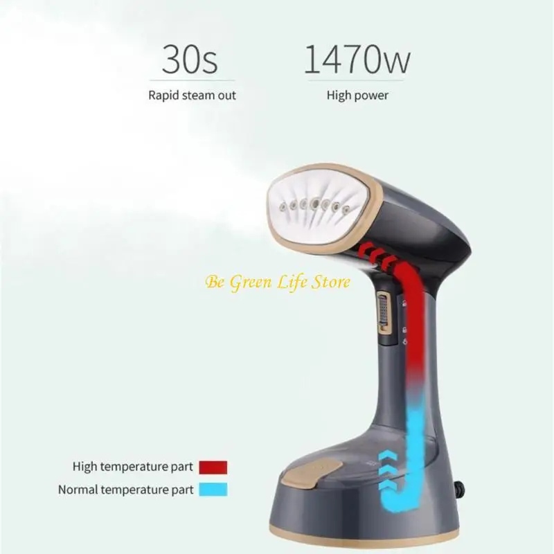 M7DF 핸드 헬드 증기선 120ml 주름 제거 의류 증기선 여행용 증기