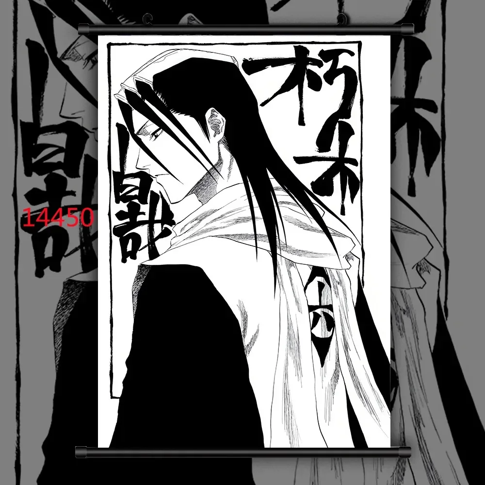 BLEACH Anime Wall Poster Anime Posters Canvas Painting Wall Decor Black and White Poster Wall Art Picture Room Decor Home Decor