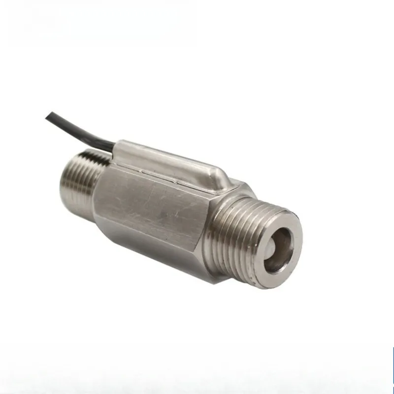 304 Stainless Steel Reed Switch Water Flow Sensor Switch 4-point Interface Piston Bullet Flow Sensor