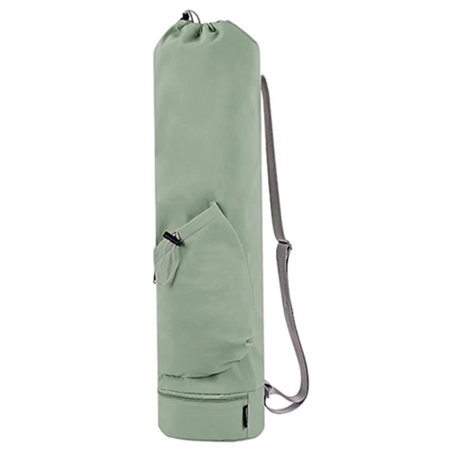 Large-capacity fitness yoga mat storage bag - multi-functional storage bag - fully covered with canvas material - adjustable sho image 3