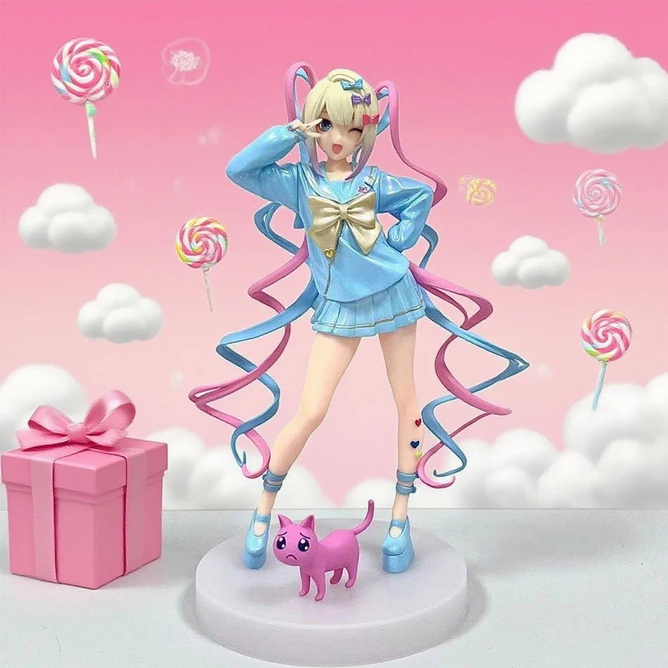 

Фигурка Needy Girl Overdose KAngel Virtual Uploader Kawaii Hentai, аниме-фигурка, коллекция статуй для горячей девушки, кукла, подарок, игрушка для мальчика