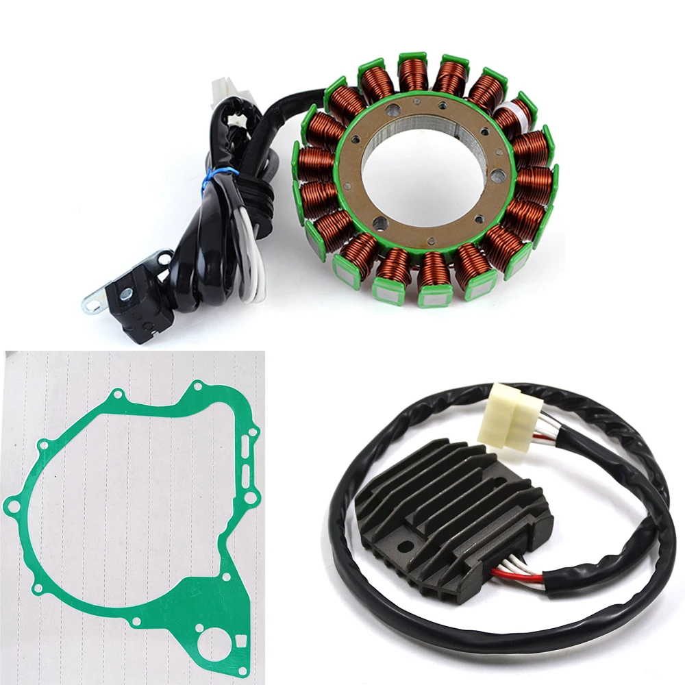 

Stator Coil + Regulator Rectifier + Stator Cover Gasket For Yamaha XVS 650 V-Star Drag Star Custom / XVS650 XVS650A XVS650AT