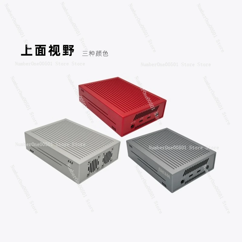 حاوية Thunderbolt 3/4/5 4-Bay M.2 SSD - توسيع DIT كامل السرعة بقدرة 3000 ميجابايت/ثانية لأجهزة Mac/PC