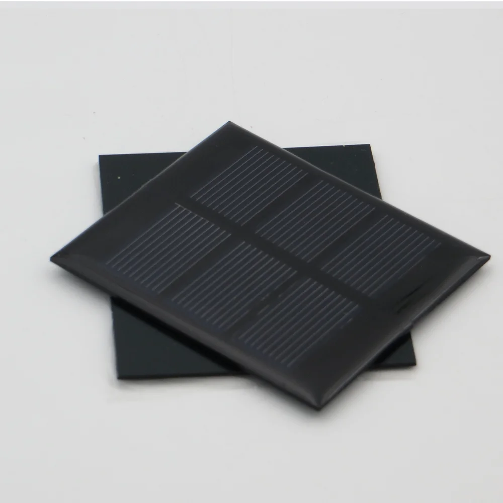 1.5W Solar Panel 1.5V Glue Dropping Solar Panel Mini Solar Panel DIY Accessories Outdoor Cycle Camping Hiking Travel Solar
