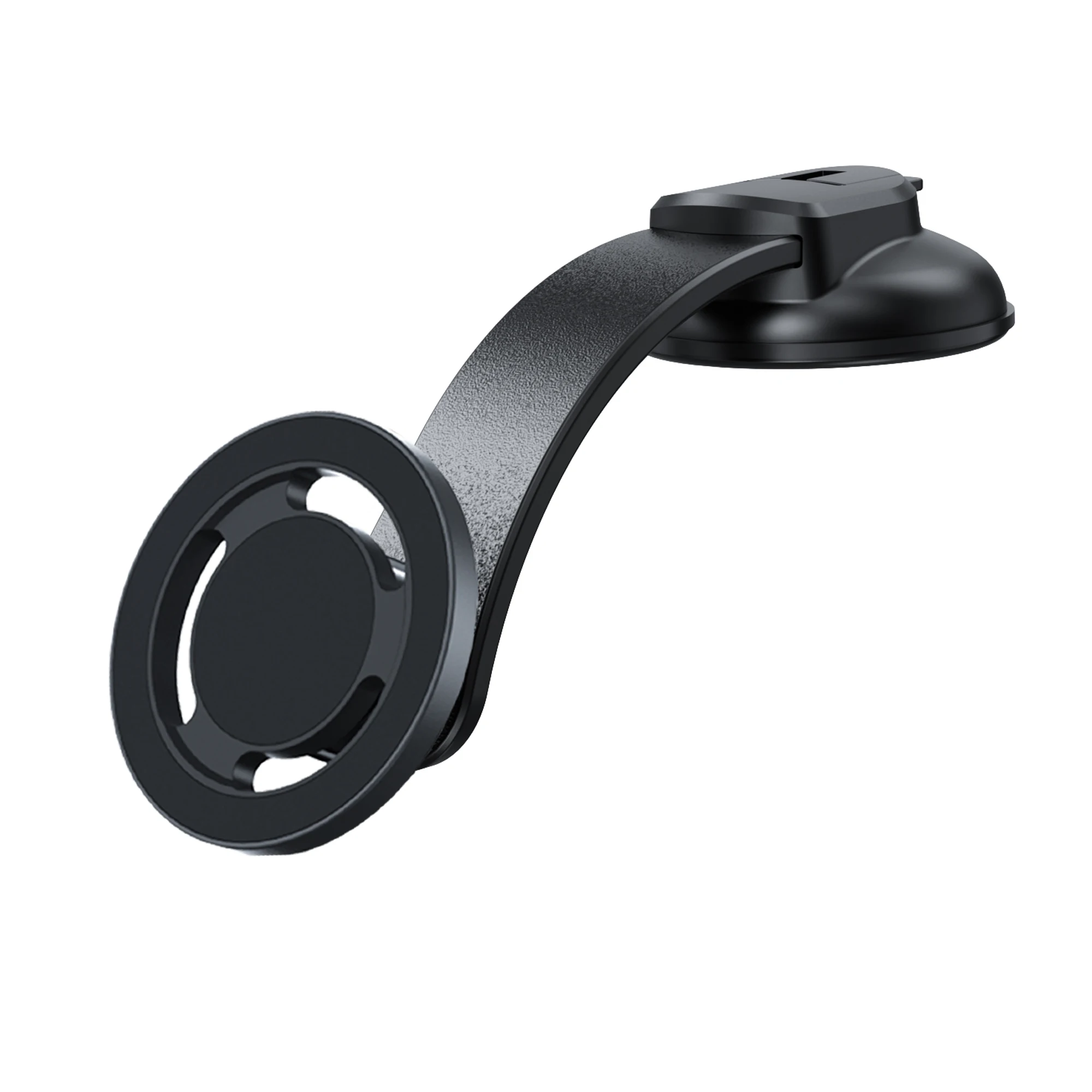 2025 Upgraded for MagSafe Car Mount【Strongest Magnet & Suction】Bendable Dash Windshield Vacuum Magnetic Phone Holder iPhone 16