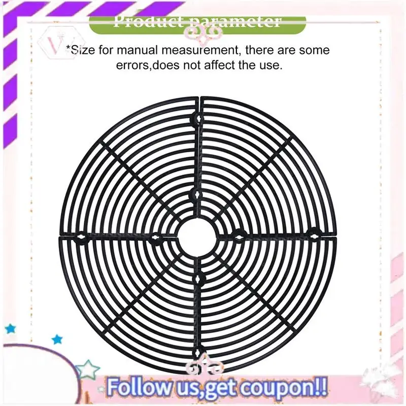 Premium 4 Pieces Flower Pot Grid, 30 Cm Flower Pot Grid, Flower Pot Cover Plant Protection, Plant Protection Net