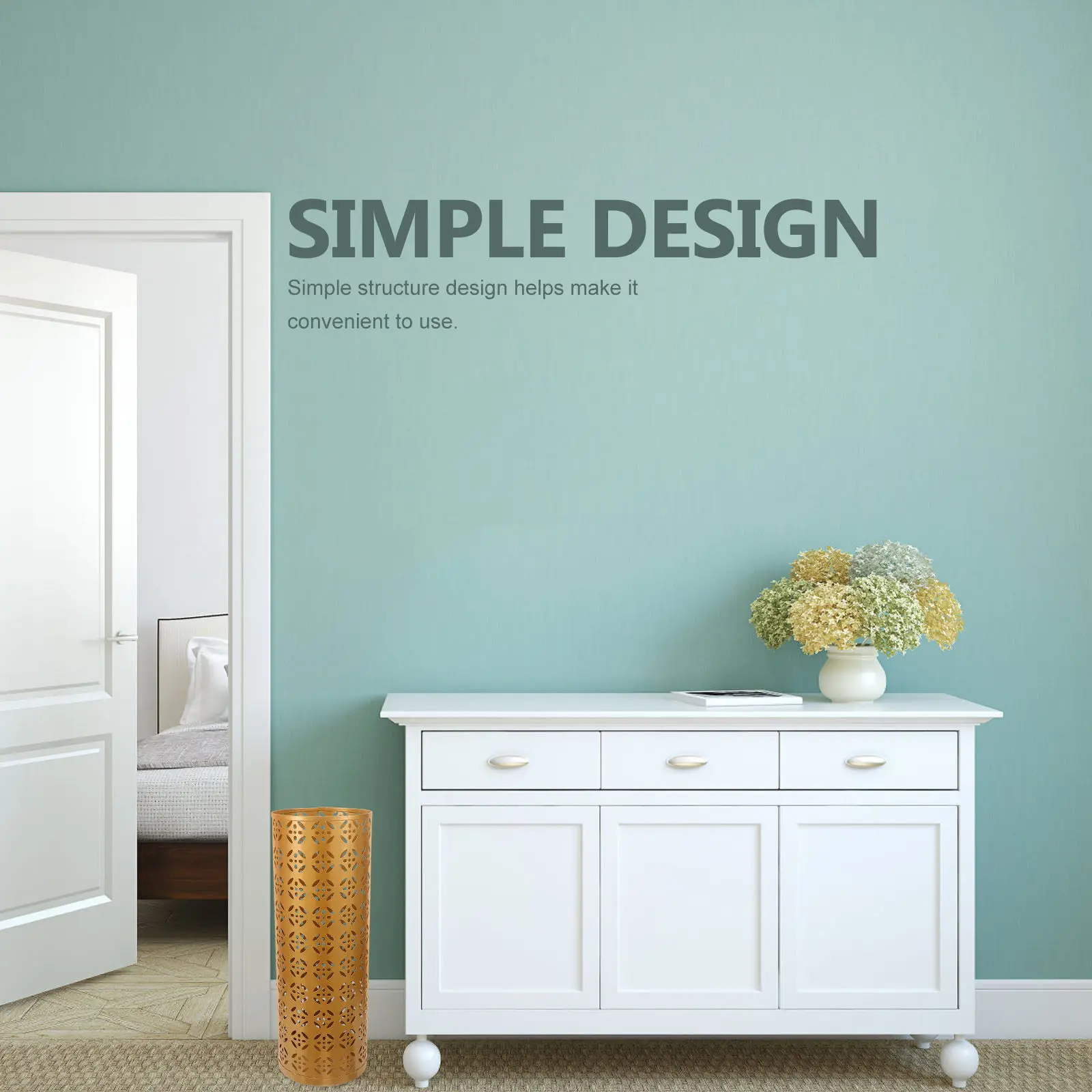 

Металлическая подставка-органайзер для зонтов, тростей и костылей для дома и отеля, для прихожей, сверхпрочная