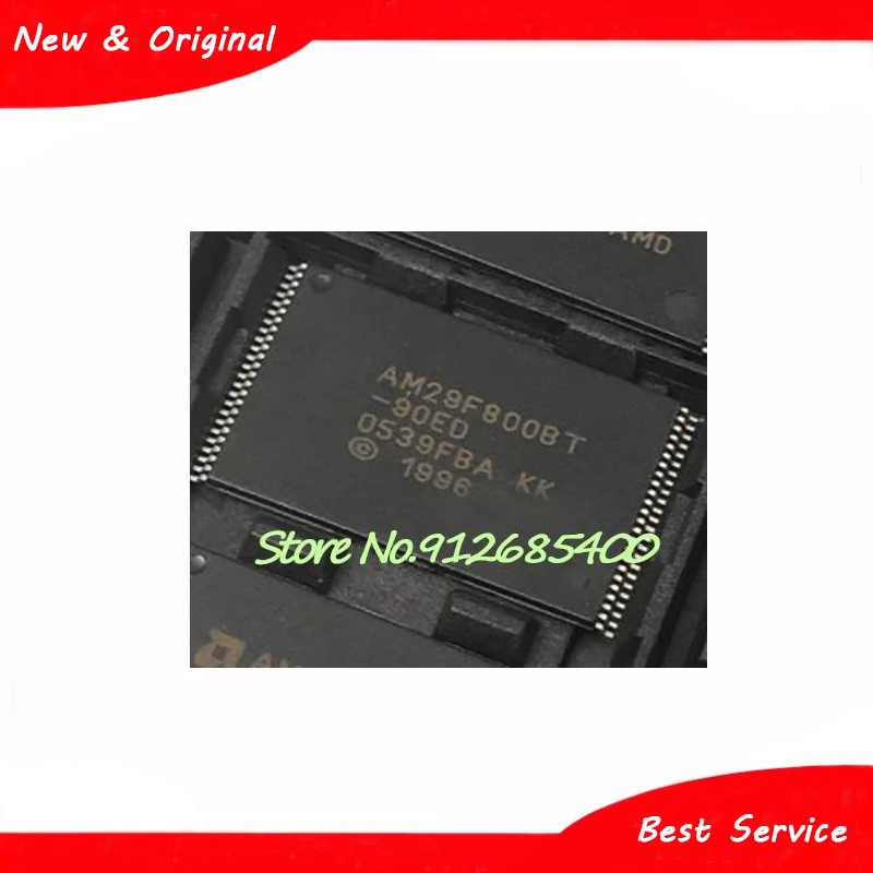 

5 Pcs/Lot AM29F800BT-90ED AM29F800BT TSOP48 New and Original In Stock