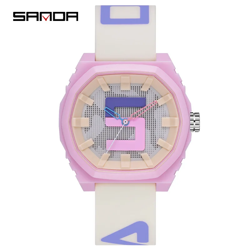 New  silicon tape boys and Girls Youth Watch trend cool simple personality Watch