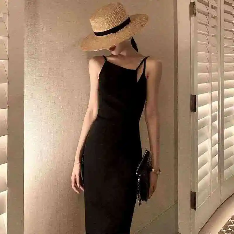 

Royal Sister Light Fliar Wind Sling Small Bla Dr Fre Svel Collar Polyester Fiber Spring Ladies Faion