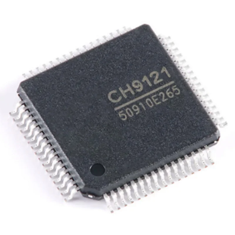 Brand New Original Ch9121 Lqfp-64 Network Serial Port Transparent Transmission Chip Network to Ttl Module Chip Rs485