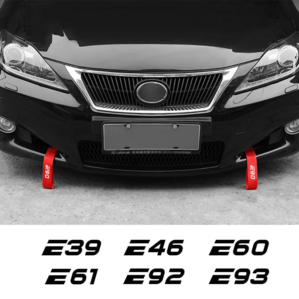 Car Grille Towing Ropes Accessories For BMW Z3 Roadster Z4 E89 M1 M2 F87 M3 E30 E46 E92 F80 M4 F82 M5 E60 F10 M6 E63 F13 Z1 Z8