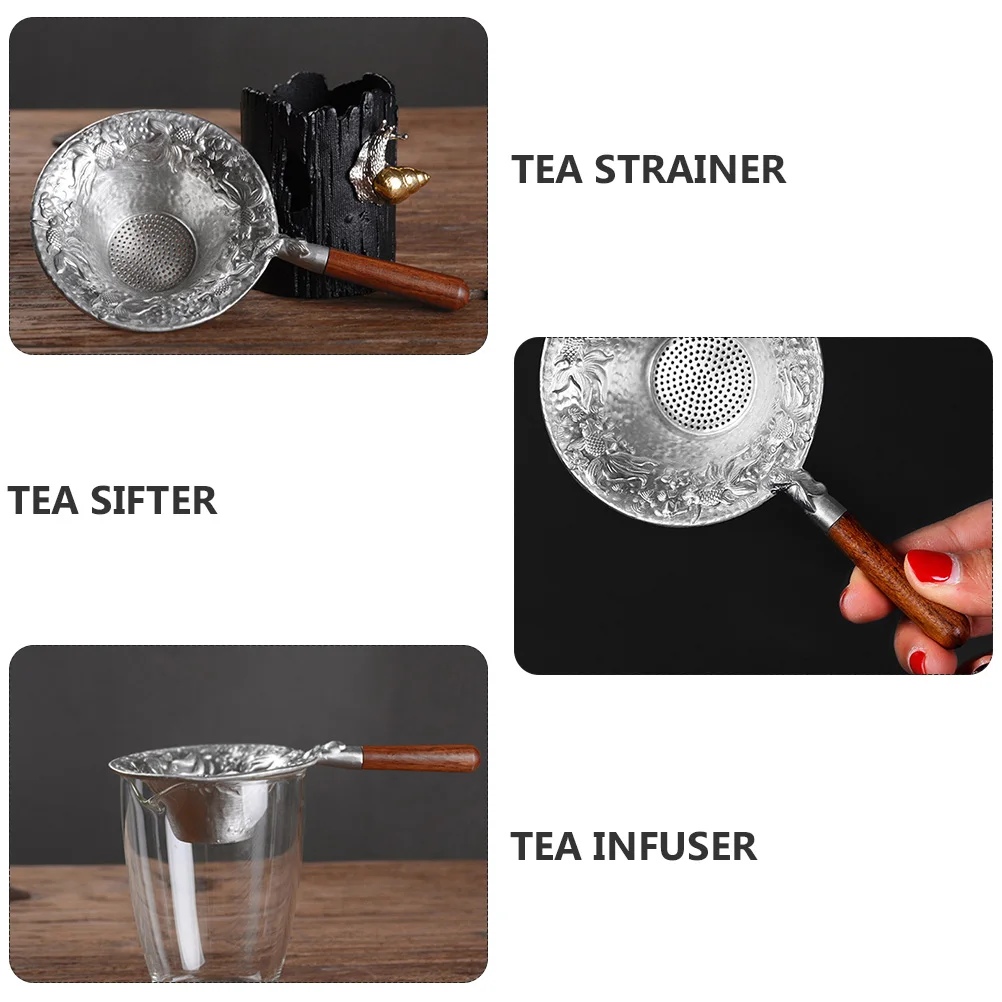 

1pc Gold Fish Pattern Strainer Exquisite Infuser Filter Eco-Friendly High Quality Smooth Polished Tea Accessories For
