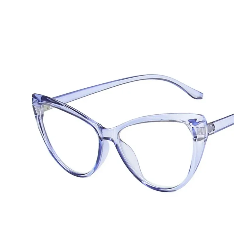 2024 Nieuwe Retro Cat Eye Brilmontuur Vrouwen Merk Vintage Trend Anti-Blauw Licht Bril Transparant Frame Bijziendheid Brillen О www