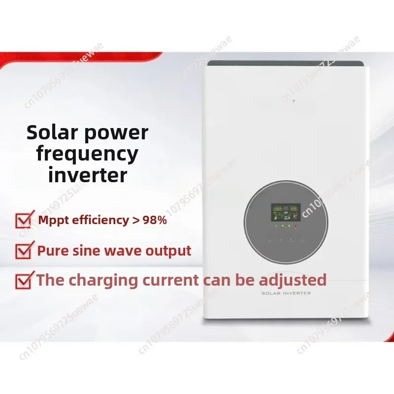 Solar Inverter Household 5kW Power Frequency Photovoltaic Energy Storage 3kW Wall-Mounted Inverse Control All-in-One Machine