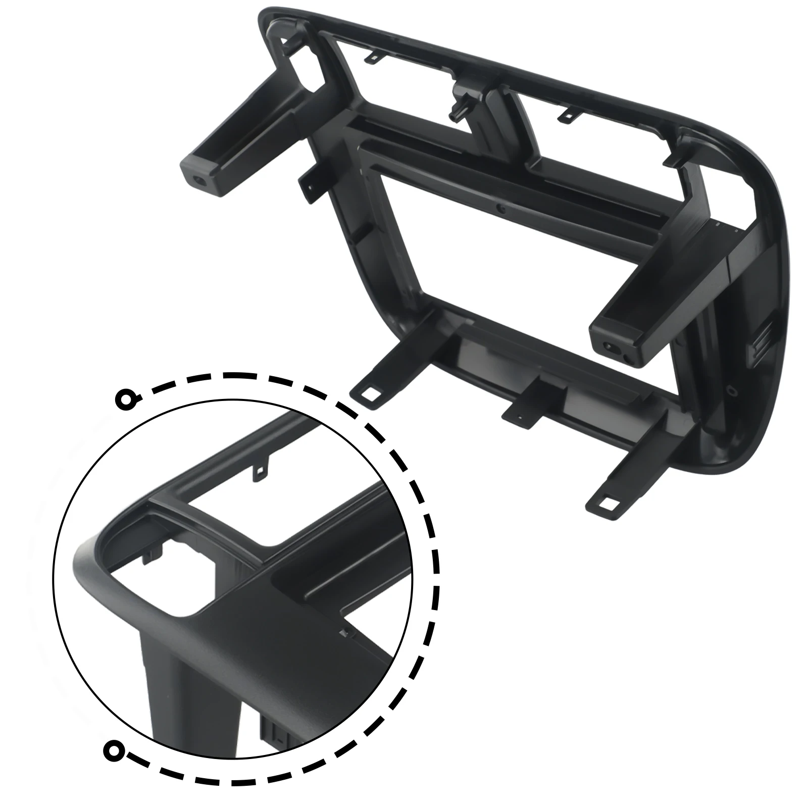 

Add a Classy Touch to Your For Honda For Civic 1996 2001 Car Radio Stereo with this Matt Black Frame Panel Trim