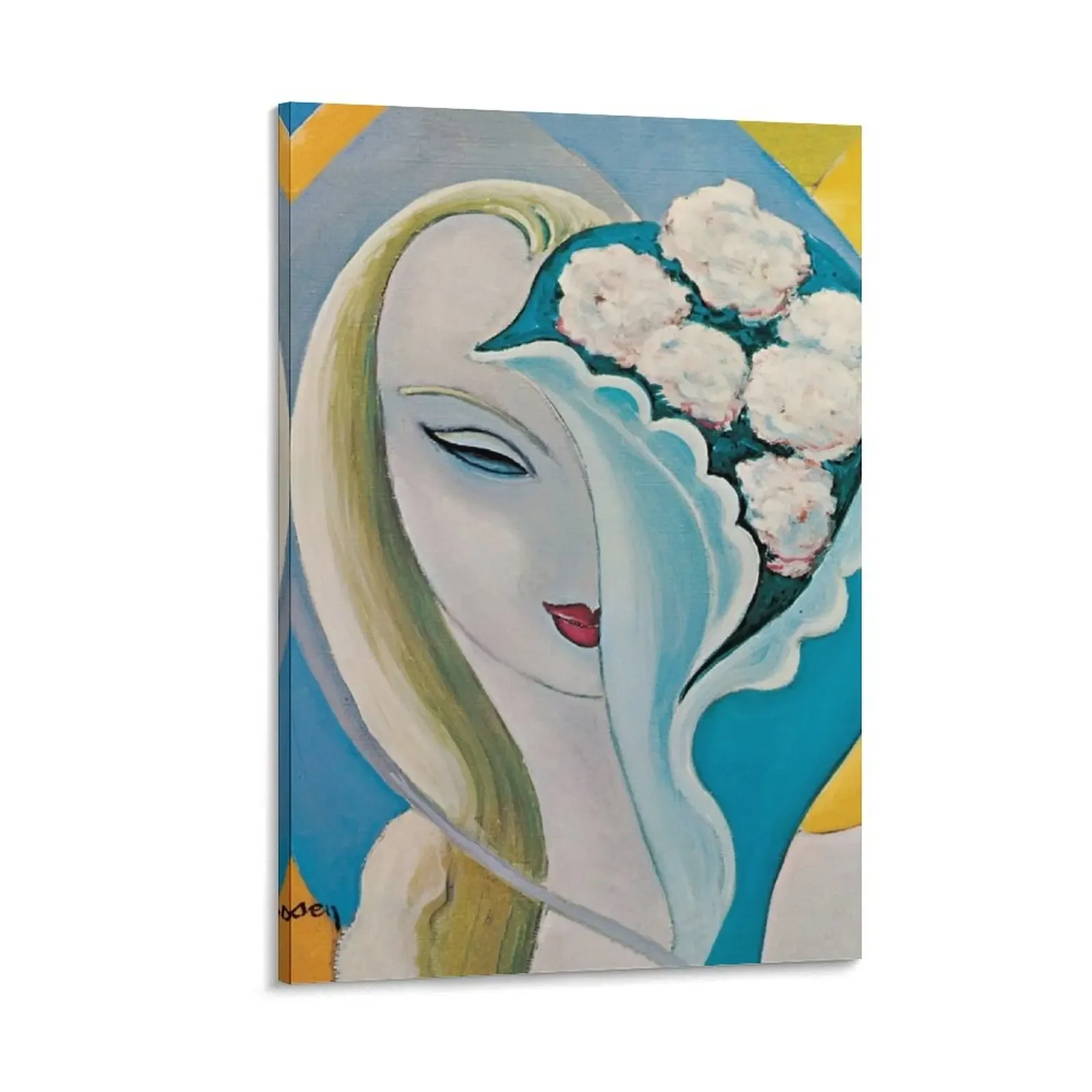 

Layla vintage Canvas Painting poster aesthetic japanese room decor wall frame for living room