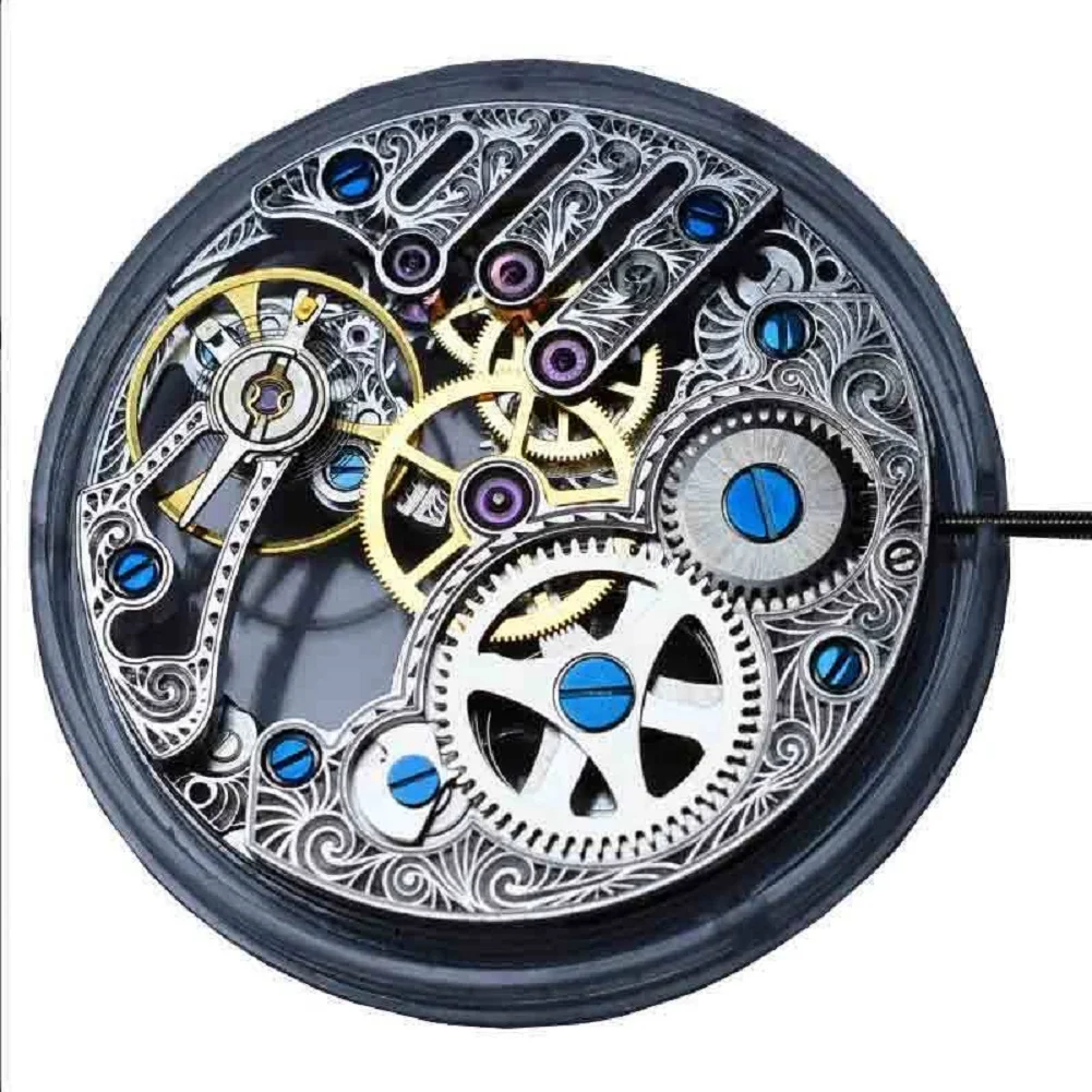 Voor ST3620k Originele Skeleton Beweging Holle Handmatige Handopwinding Horloge Beweging Voor ETA 6498 Beweging Accessoires