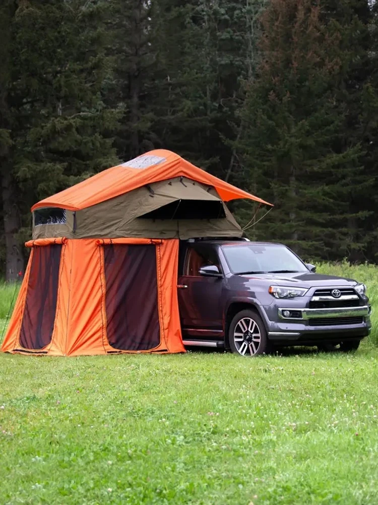 

Палатки на крышу для автомобилей, грузовиков, большая просторная палатка на крыше, 4-местная легкая высококачественная мягкая палатка на крыше