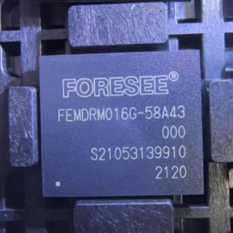 

FEMDRM016G-58A43 KLMAG2GEND-B031 Brand new original genuine product Chip Packing 153-FBGA Customer Exclusive Link