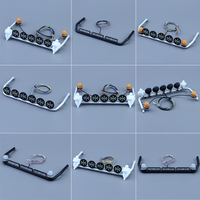 LED Roof Lights Rotating Lamp Glowing Doll for 1/14 Tamiya RC Truck SCANIA 770S R620 Volvo FH16 BENZ Actros MAN TGX TGS Car