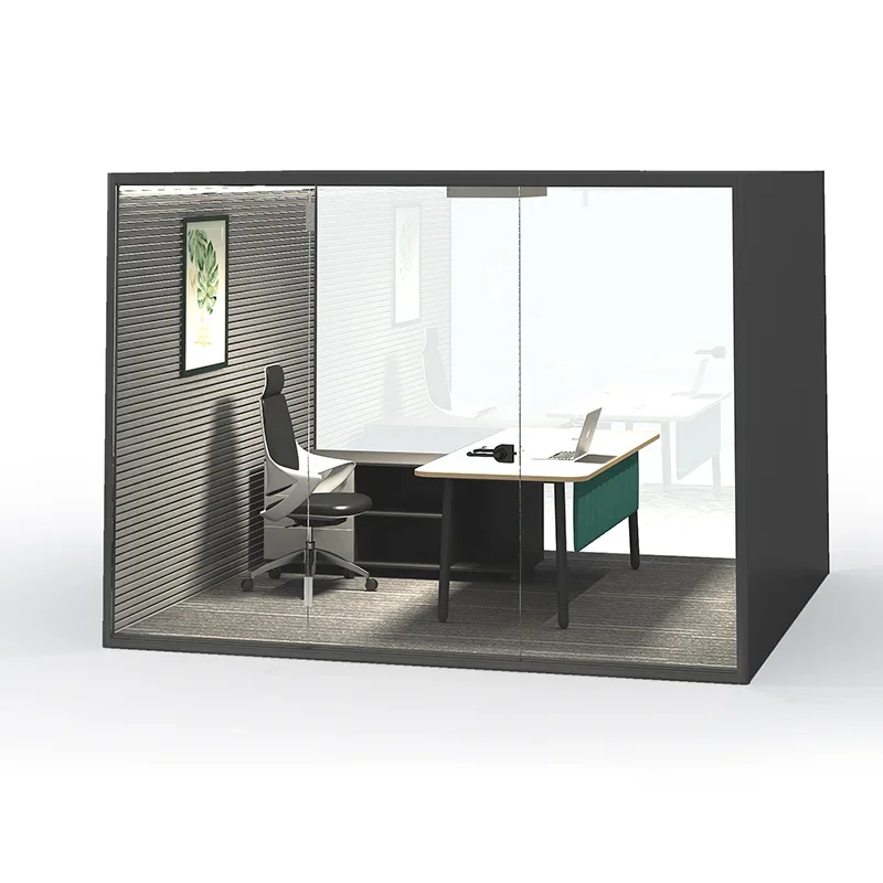 Live Webcasting Pod Acoustic Room Telephone Commercial Portable Meeting Soundproof Booth Office Pod For Sale