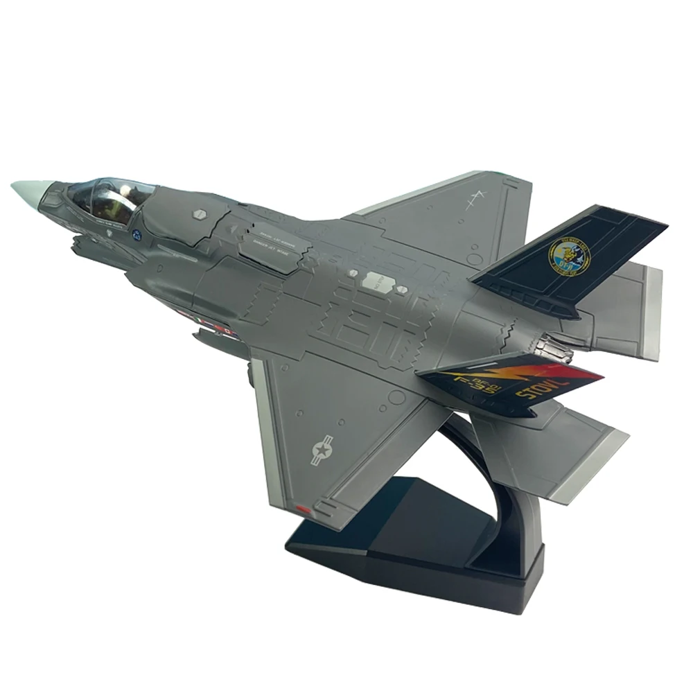 

1:72 1/72 Scale US Army F-35 F-35B F35 Lightning II Joint Strike Jet Fighter Diecast Metal Plane Aircraft Model Children Toy