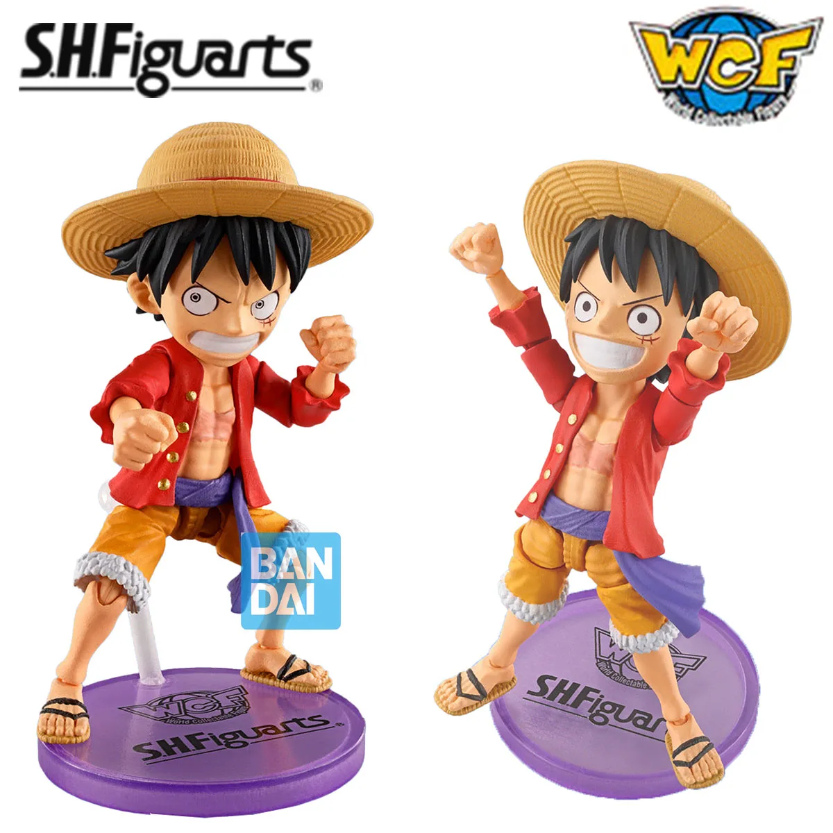 100% Original in Stock Bandai Spirits S.H.Figuarts World Collectable Figure One Piece Monkey D. Luffy Tamashii Webshop Ver.