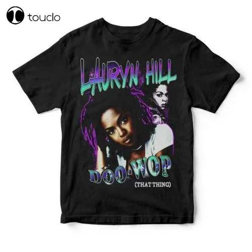 Vintage Lauryn Hill T-shirt Funny Cotton Tee Vintage Gift For Men Women