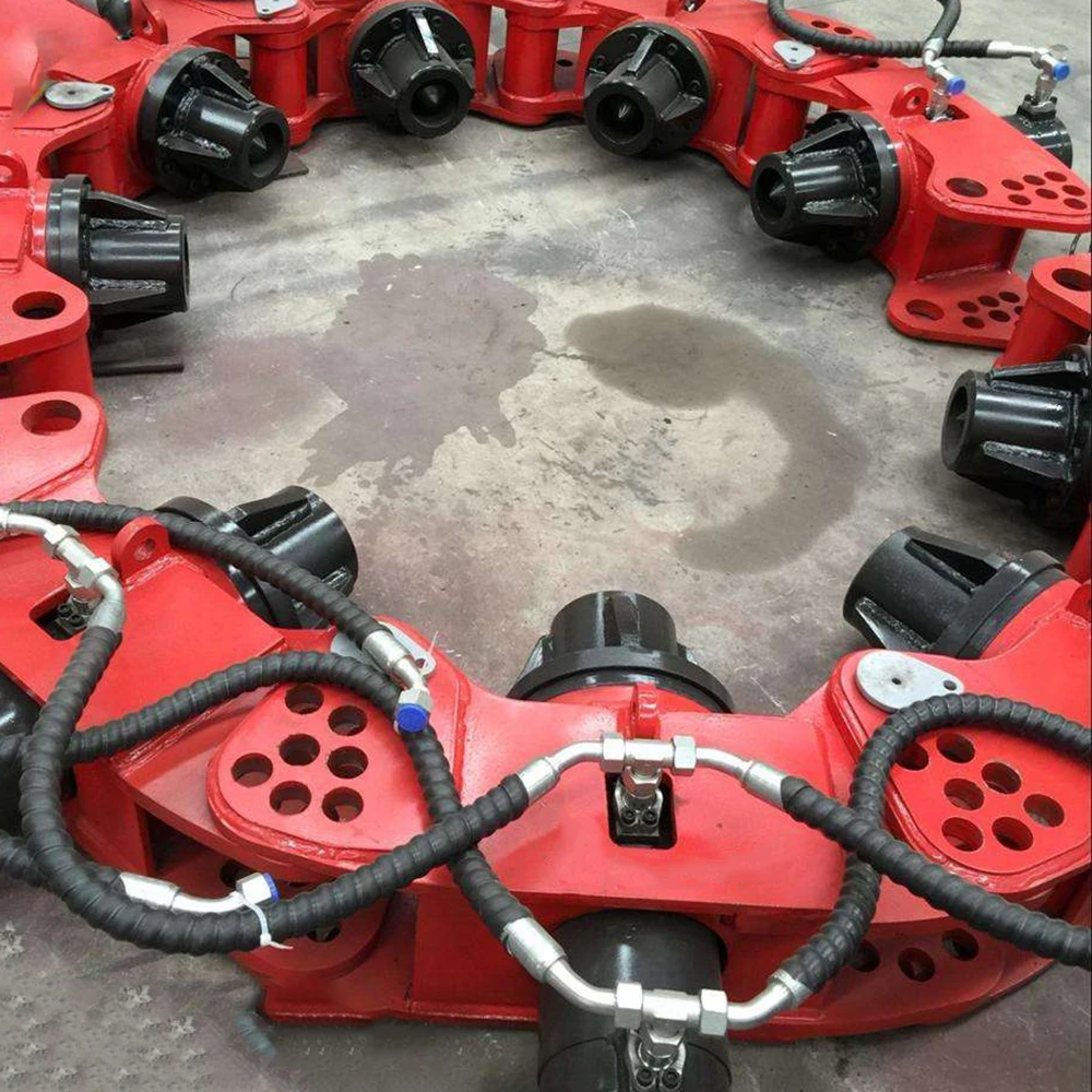 Hydraulic Pile Breaker Mini Excavation Pile Breaker Cutter 1700-1850mm Pile Diameter and 35t Rod Pressure for Indonesia
