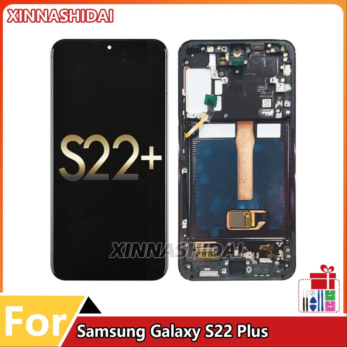 New OLED For Samsung Galaxy S22 Plus SM-S906U S906E S906BN LCD Display Touch Screen Digitizer Assembly Replacement